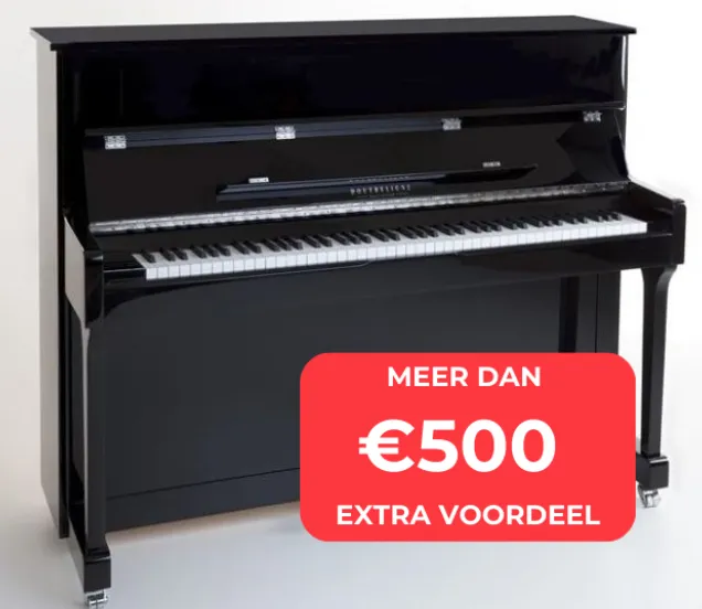 Meer dan € 500 extra voordeel op Doutreligne piano's