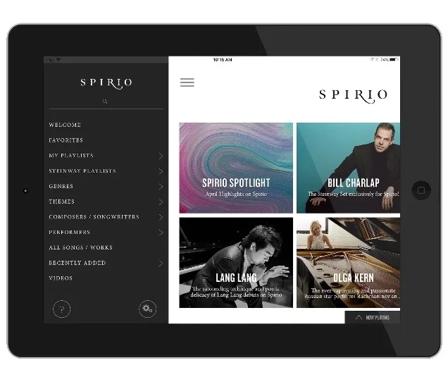 Steinway Spirio App