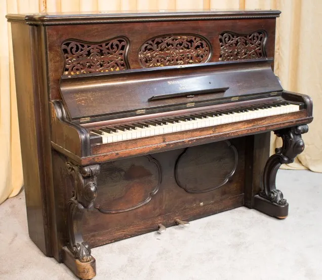 Antique Steinway piano