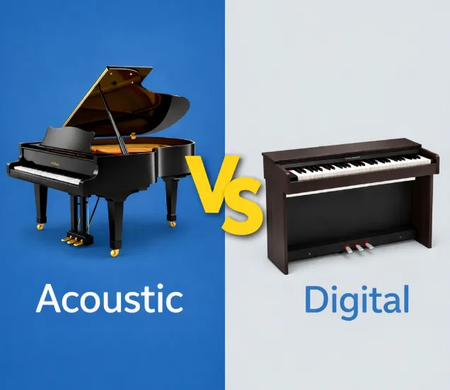 Acoustic vs digital