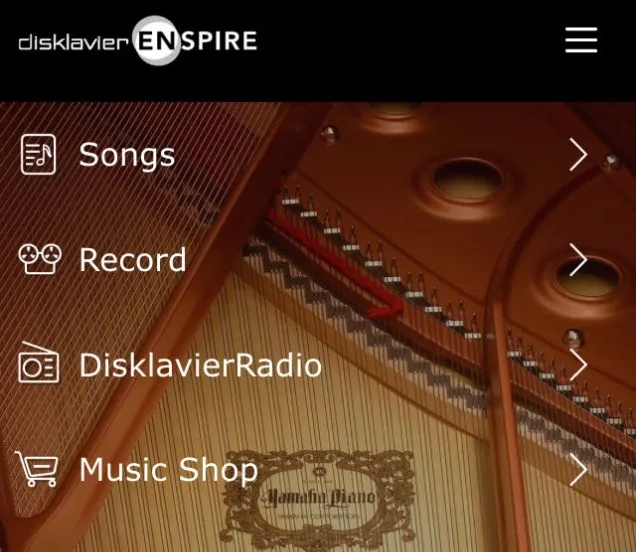 Disklavier app