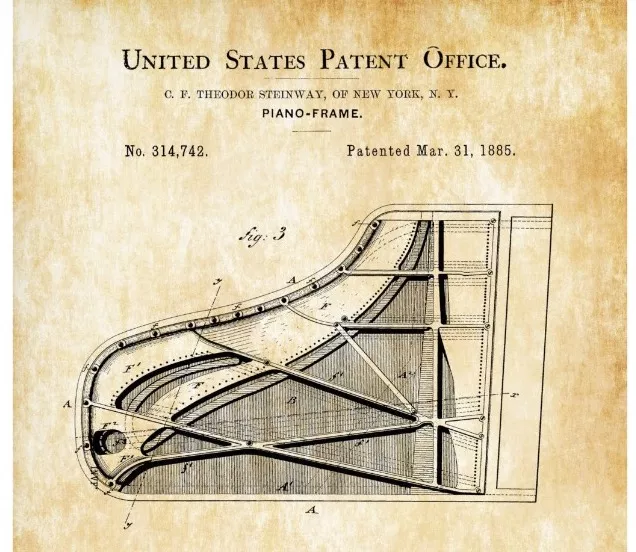 Steinway patent